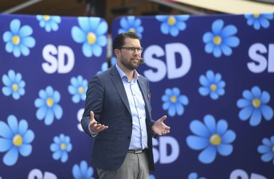 Liderul Democraților Suedezi vrea să joacă un rol mai mare în politica țării. FOTO: EPA