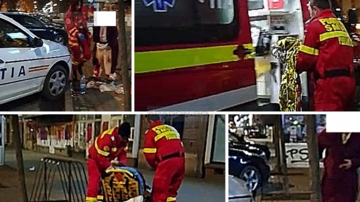 O tânără din Arad a născut pe stradă