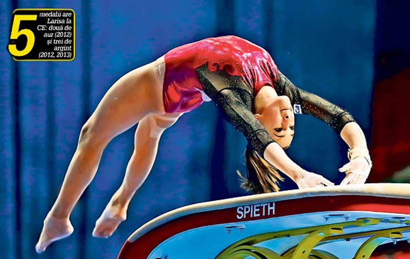 SALT DE ARGINT! Larisa Iordache a ocupat locul 2 la sărituri în cadrul CampionAtului European de gimnastică! 
