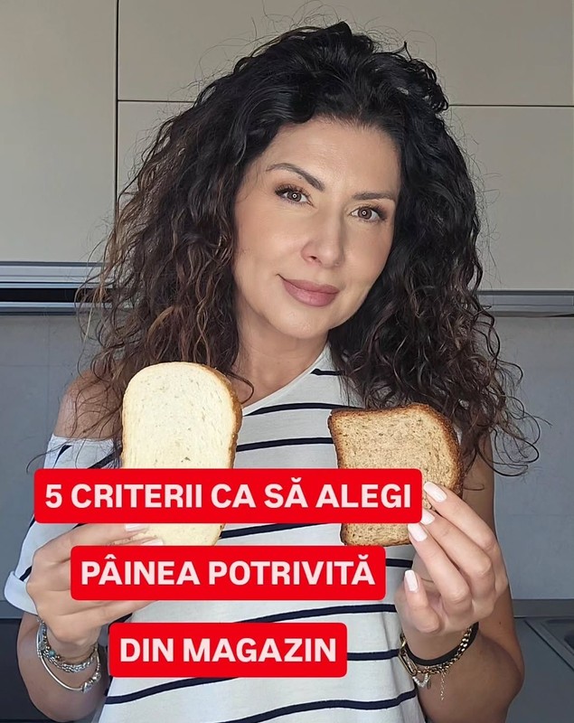 Carmen Brumă îți spune cum să alegi pâinea potrivită din supermarket