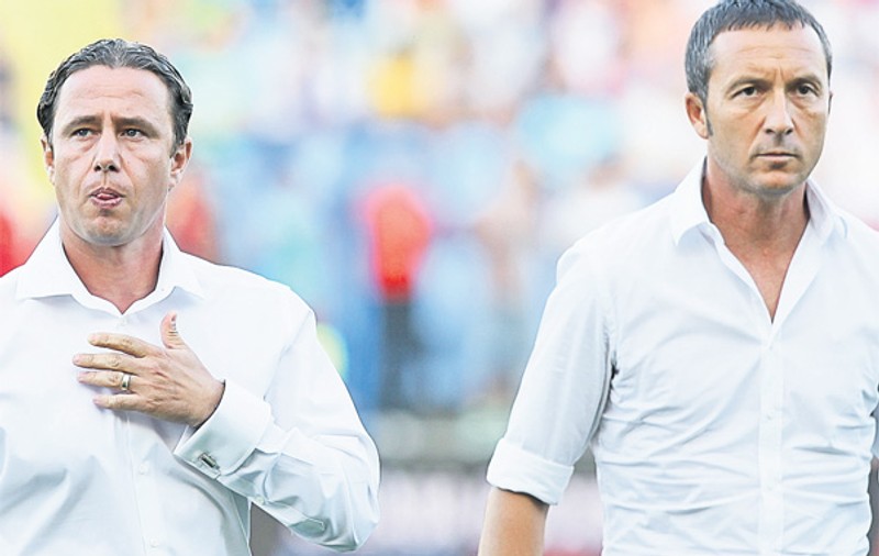 Puşi pe ceartă | Mihai Stoica şi Laurenţiu Reghecampf s-au contrat cu fanii «câinilor roşii»