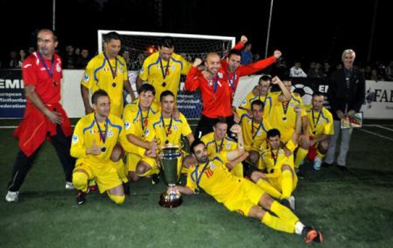 România, în optimile de finală ale Europeanului de minifotbal