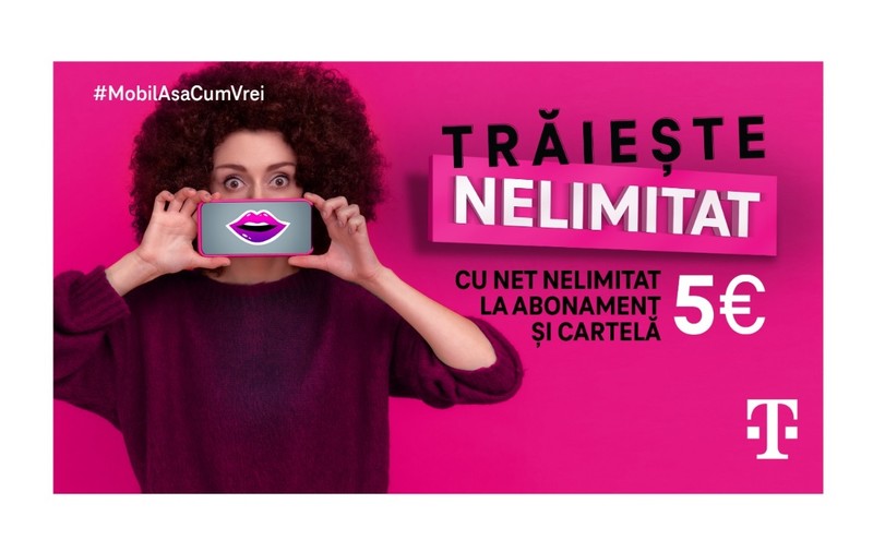 Telekom Mobile lansează campania „Trăiește Nelimitat cu Nelimitat”