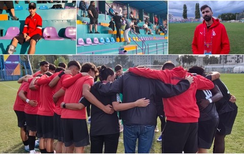 Drama tânărului care se poate lăsa de fotbal după accidentul echipei Dinamo 2 de la Câmpulung: „Mulțumesc lui Dumnezeu că am scăpat cu viață”. Video - Fanatik.ro