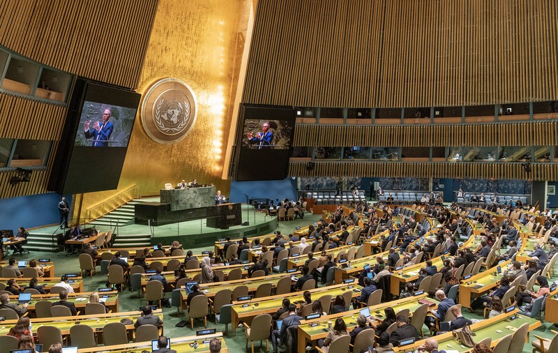 ONU cere, cu o majoritate covârșitoare, un armistițiu imediat între Israel și Hamas, pentru intrarea ajutoarelor umanitare în enclavă