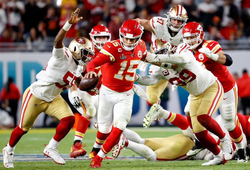 Fază din finala Super Bowl 2020 / FOTO: EPA