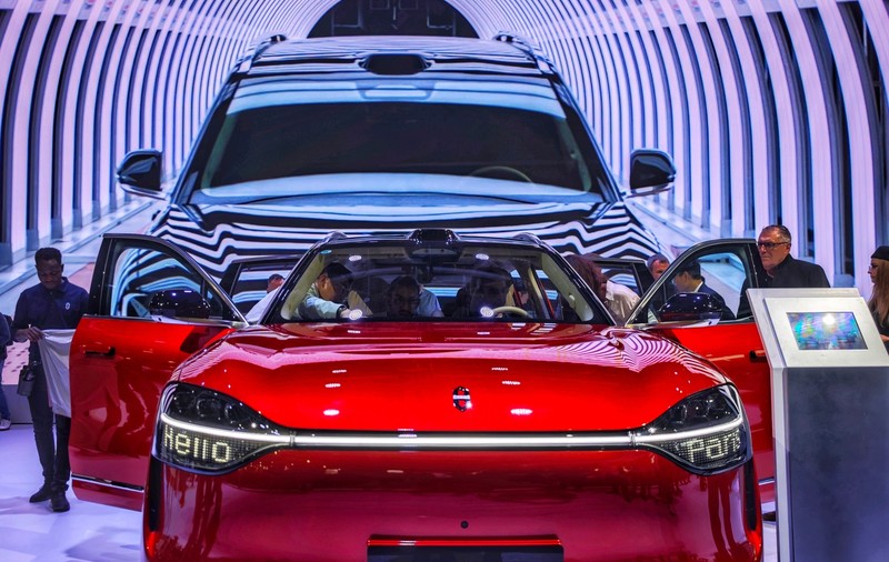 Marca chinezească Aito la Salonul Auto de la Paris din 2024
