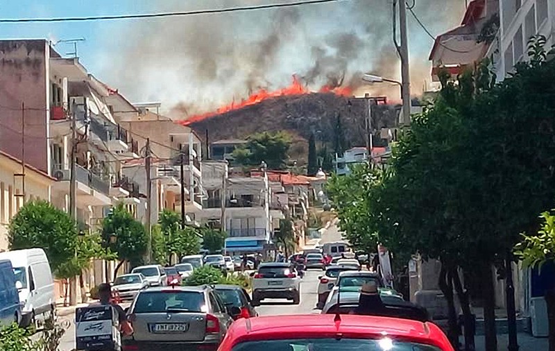MAE: Atenţionare de călătorie pentru Grecia. Risc incendii de vegetaţie