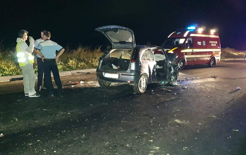 Șase răniți într-un accident rutier în județul Galați
