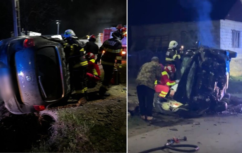 Un tânăr de 23 de ani din Buzău a murit și alți patru au fost răniți, după ce mașina în care erau s-a izbit de un cap de pod 