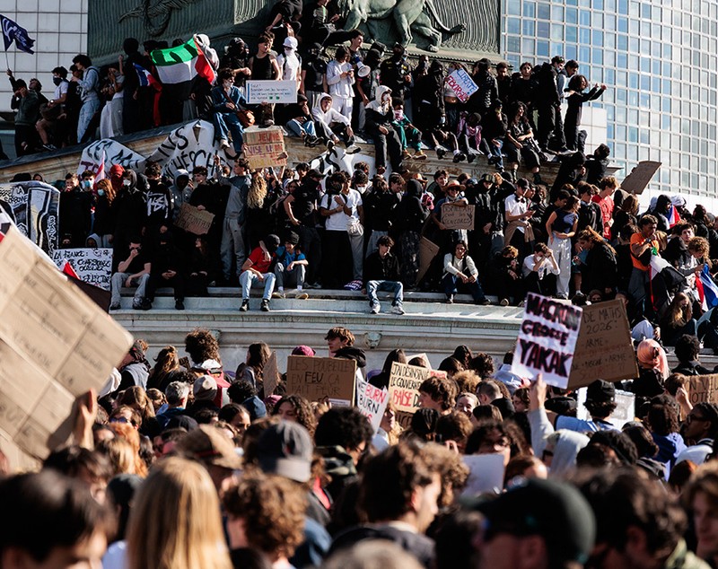 Studenții francezi continuă protestele în Franța