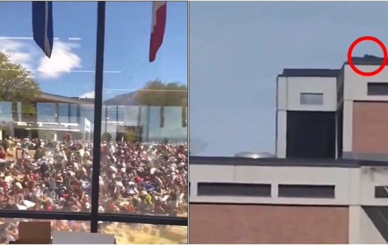 Posibilul asasin al lui Charlie Kirk, surprins în imagini pe acoperiș, înainte și după atacul fatal de la UVU
