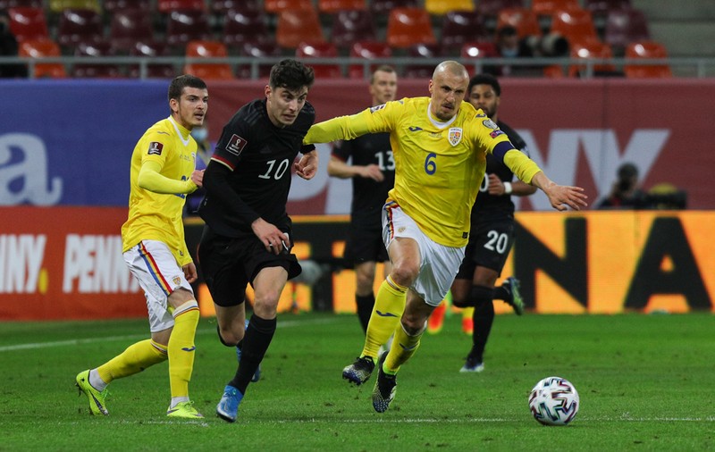 România - Germania 0-1, în preliminariile CM 2022. Portarul Niță a limitat proporțiile înfrângerii, iar Stanciu a ratat egalarea în minutul 90