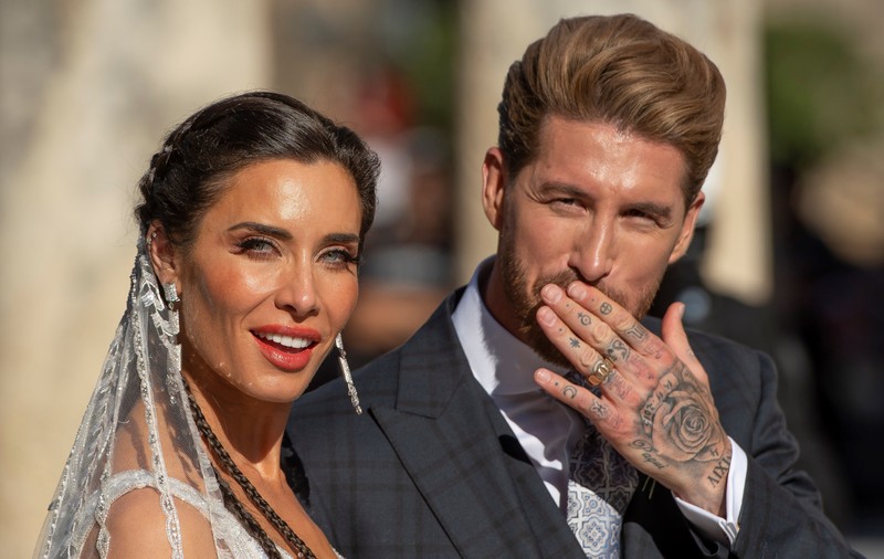 Sergio Ramos a plătit 1 milion de euro ca să-i cânte la nuntă  trupa AC/DC! Imagini de la cununia fotbalistului