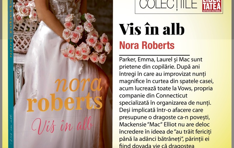 ”Vis în alb”, de Nora Roberts | RECOMANDARE DE CARTE