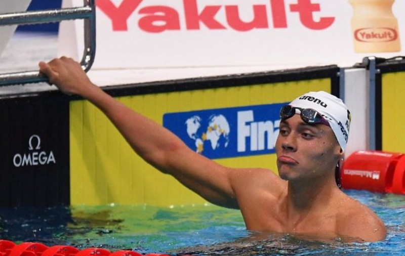Pagina oficială a Jocurilor Olimpice, mesaj inedit după ce David Popovici a devenit dublu campion mondial la 17 ani