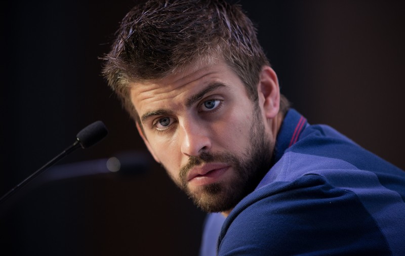 Gerard Pique, ușor de confundat cu un fotomodel