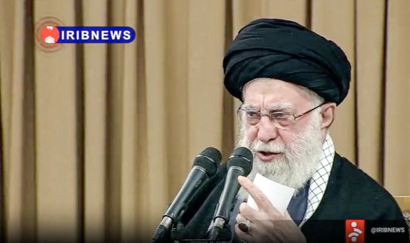Ali Khamenei transmite mesaje prin intermediul televiziunii de stat Foto: Profimedia