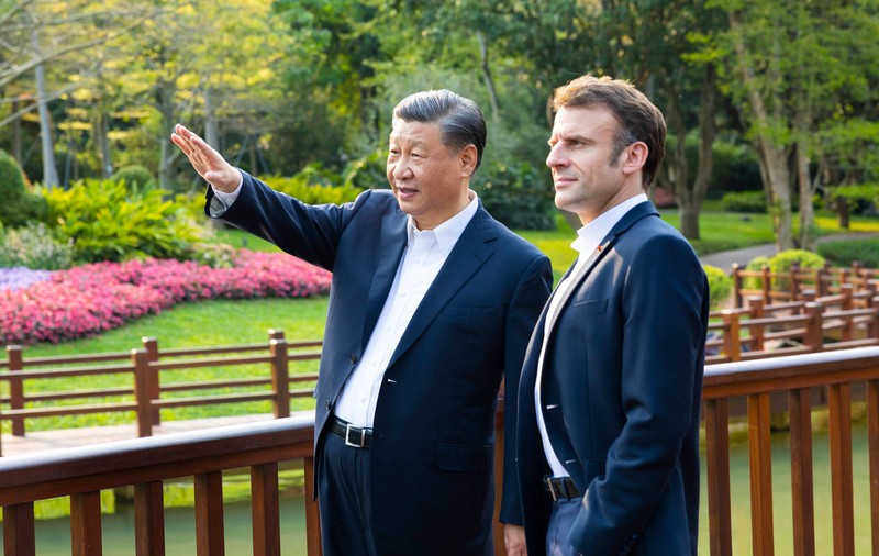Chinezii laudă „ideile foarte bune” ale lui Emmanuel Macron în chestiunea Taiwanului