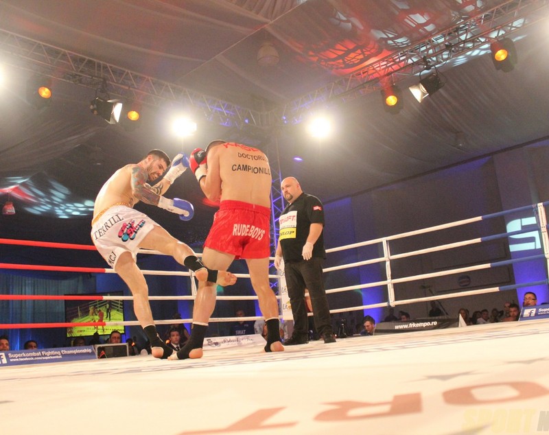 VIDEO / Michael Terrill vrea victoria la Superkombat Constanța