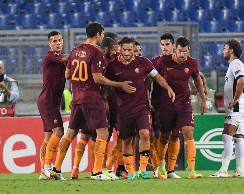 Liga Europa. AS Roma - Astra Giurgiu 4-0. Italienii le-au dat cu ”Stadio Olimpico” în cap campionilor României! / GALERIE FOTO & VIDEO