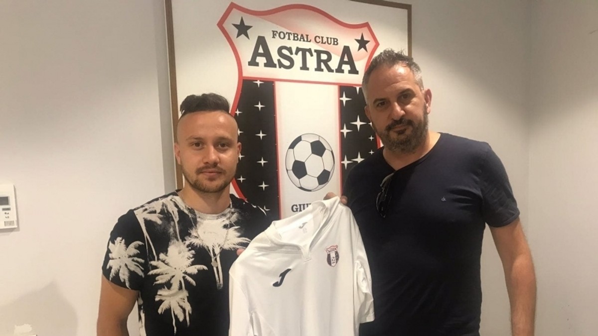 Astra Giurgiu l-a transferat pe Julien Antoine Begue. Francezul a trecut și pe Guingamp
