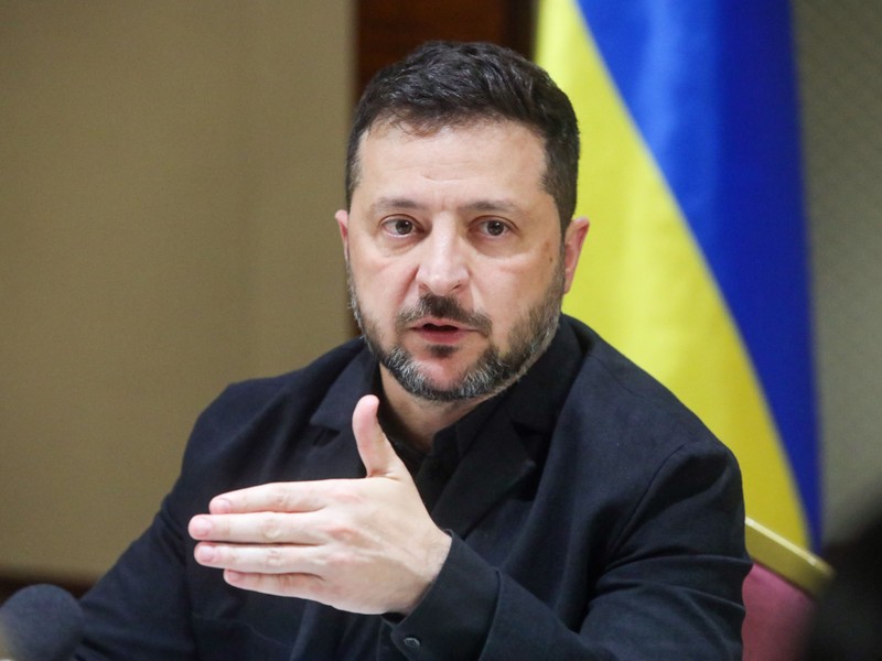 Președintele ucrainean Volodimir Zelenski Sursa foto: Hepta