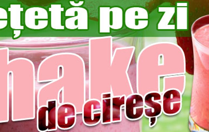 O reţetă pe zi - Shake de cireşe