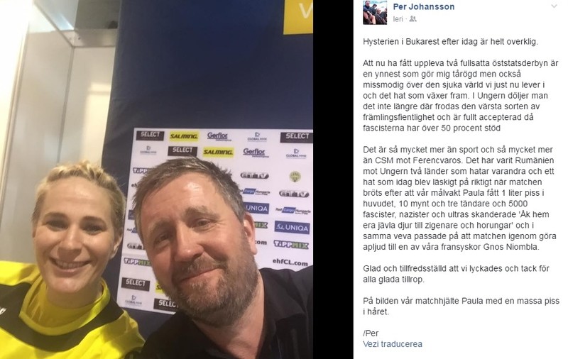 Război maghiaro-român înaintea Final Four-ului Ligii Campionilor la handbal feminin. Antrenorul de la CSM București, pârât de Ferencvaros la EHF! ”Îl dăm în judecată”