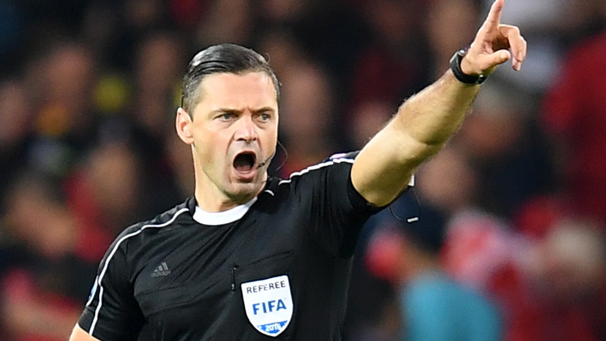 Arbitrul sloven Damir Skomina are o reputație internațională foarte bună