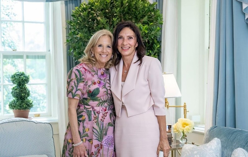 Carmen Iohannis, primită de soția lui Joe Biden. Jill: Nu voi uita cum tu şi poporul român aţi primit refugiaţii din Ucraina