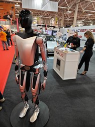 robotul tesla