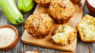 Rețete de briose cu dovlecei