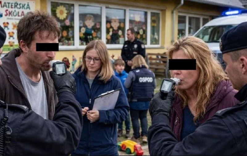Ambii părinți au venit beți să-și ia copilul de la grădiniță, în Cehia: „Tatăl - 2‰, mama - 3,5‰”