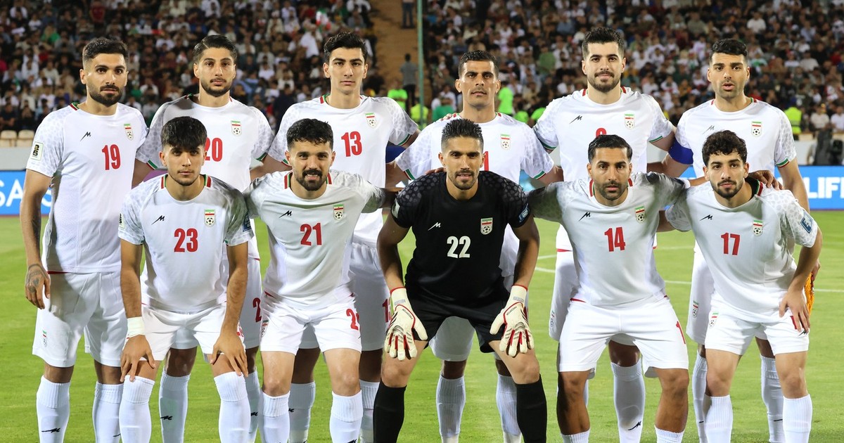 Selecționata de fotbal a Iranului, înaintea unui meci de calificare la Cupa Mondială 2026 Foto: Profimedia