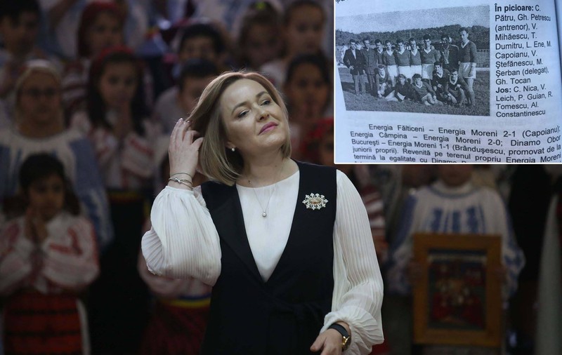 Tatăl ministrului Carmen Dan a fost căpitan la echipa de fotbal Flacăra Moreni. "Vuță", fundașul care făcea "foarfeci peste cap"