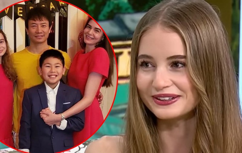 Irina Columbeanu îi spune „tati” lui Mr. Pink: „E un tată vitreg perfect”. Și-ar dori să meargă în Tibet, locul natal al soțului Monicăi Gabor