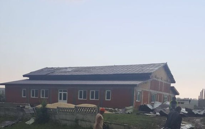 Furtună în Constanța, după caniculă. Mai multe localități din sudul județului, afectate de ploile torențiale