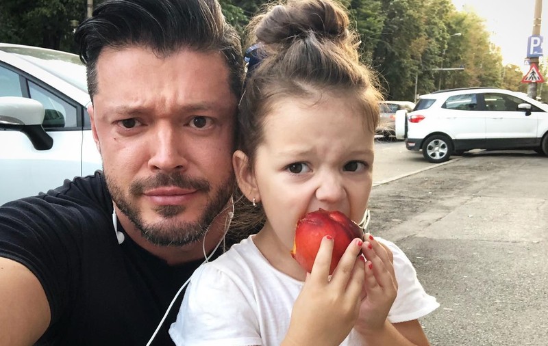 Victor Slav a vorbit despre relația cu fiica lui, în vârstă de 3 ani. „Îmi este frică de această perioadă”