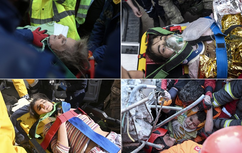 Supraviețuiri miraculoase sub ruine. Opt oameni, salvați de sub dărâmături, la o săptămână de la cutremurele care au îndoliat Turcia și Siria