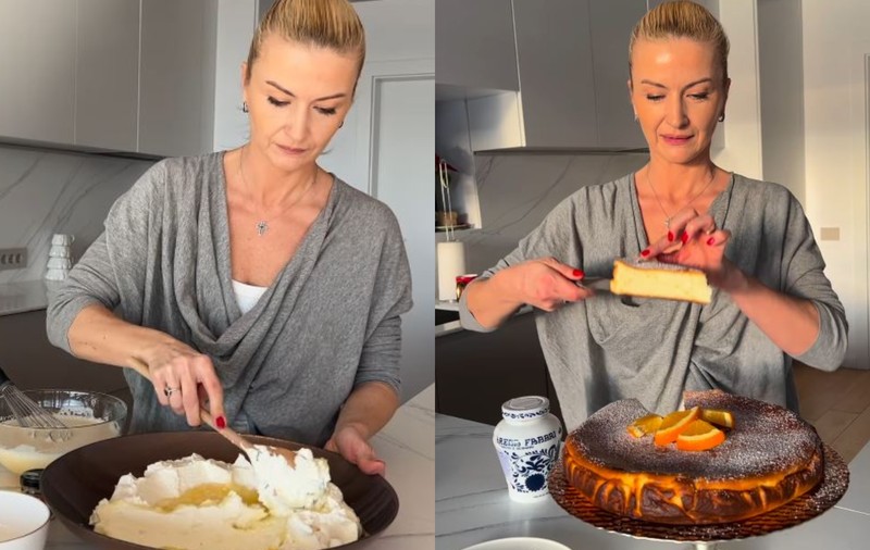 Rețeta de cheesecake recomandată de Elwira Petre. Trucul vedetei pentru un desert delicios și ușor de preparat
