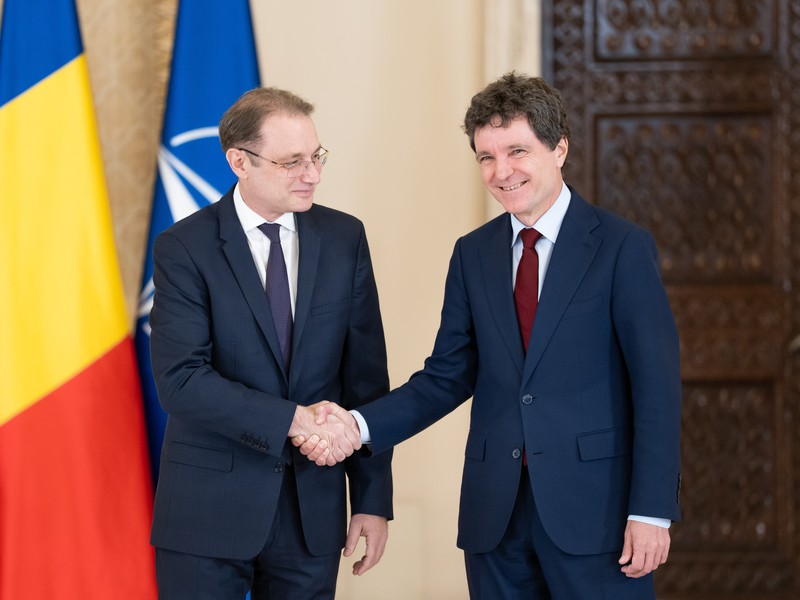 Nicușor Dan zâmbește la a patra desemnare de premier - Luca Niculescu FOTO Presidency