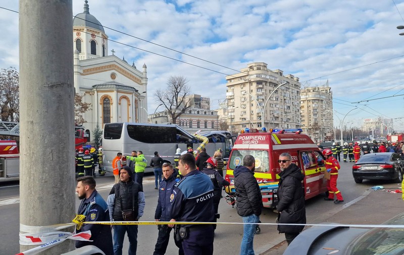 Turistul grec care și-a pierdut viața în accidentul de la Pasajul Unirii lucrase mai mulți ani în România, în construcții