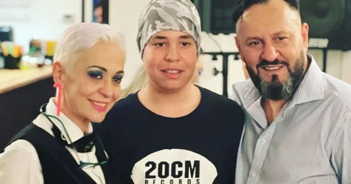 Monica Anghel și familia