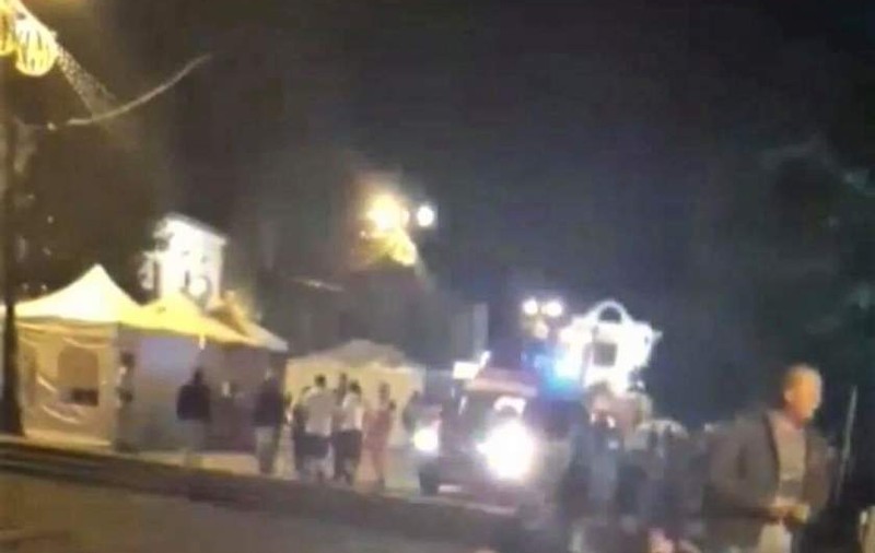 Panică în Centrul Vechi, din Baia Mare. Un bărbat a intrat cu motocicleta în mulţime