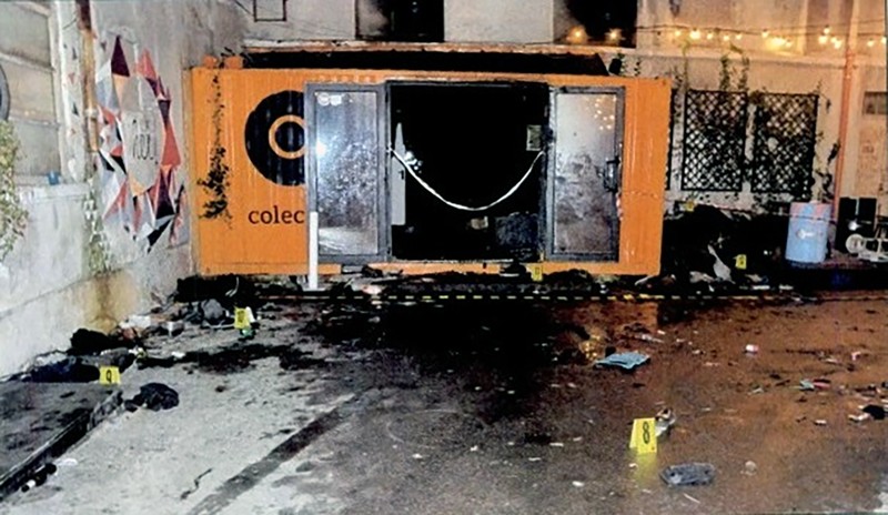 Clubul Colectiv, imediat după incendiu