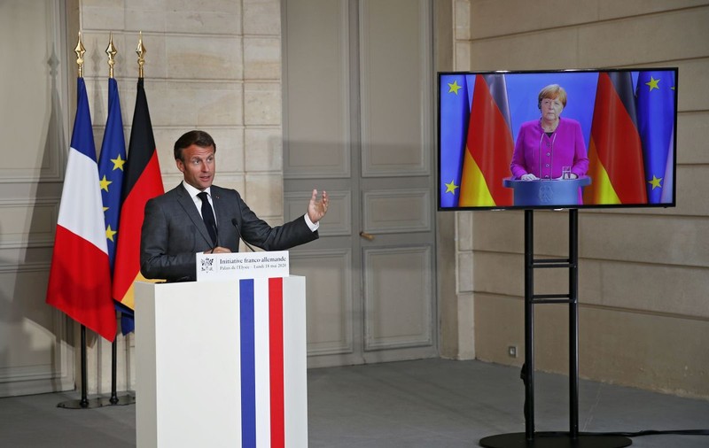 Macron și Merkel propun un plan de relansare economică a UE în valoare de 500 de miliarde de euro