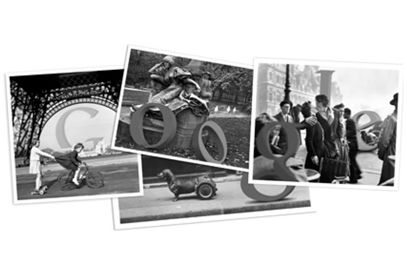 Google îl omagiază cu un logo special pe fotograful francez Robert Doiseanu