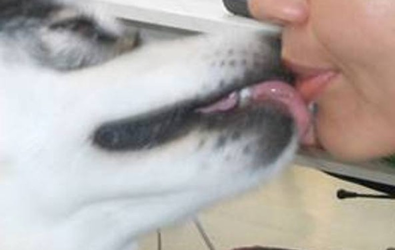 POZA care A ȘOCAT INTERNETUL! O VEDETĂ de la NOI, SĂRUT ”INTERZIS” cu un CÂINE!