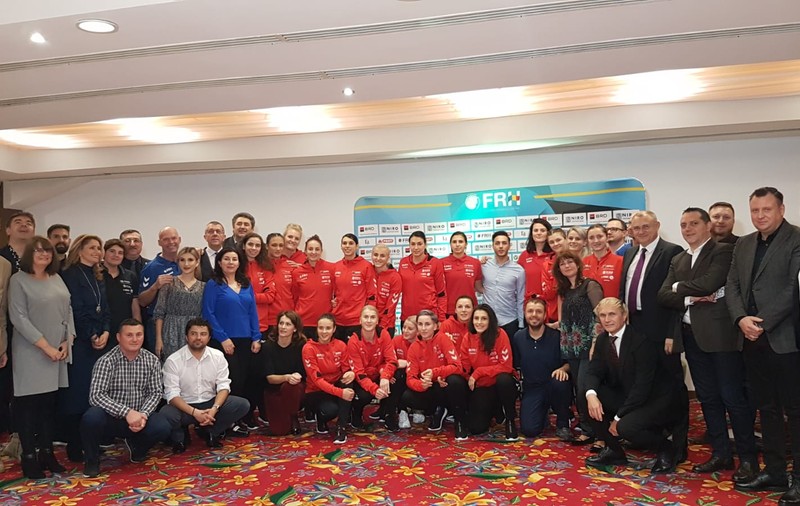 Ședință foto cu handbalistele de la națională: ”Este un fel de a te relaxa” / FOTO